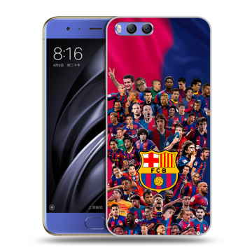 Силиконовый чехол на Xiaomi Mi6 с принтом Барселона Barcelona Силиконовый чехол на Xiaomi Mi6 с принтом Барселона Barcelona