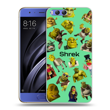 Силиконовый чехол на Xiaomi Mi6 с принтом Шрек Shrek