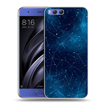 Силиконовый чехол на Xiaomi Mi6 с принтом Космос звезды