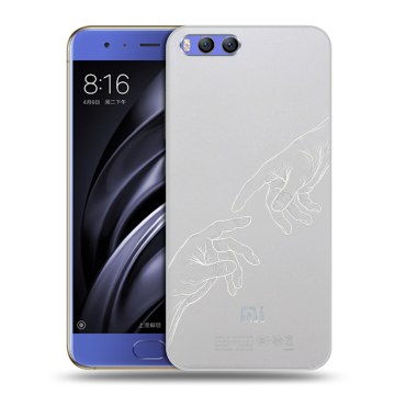 Силиконовый чехол на Xiaomi Mi6 с принтом Сотворение мира
