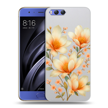 Силиконовый чехол на Xiaomi Mi6 с принтом Цветы