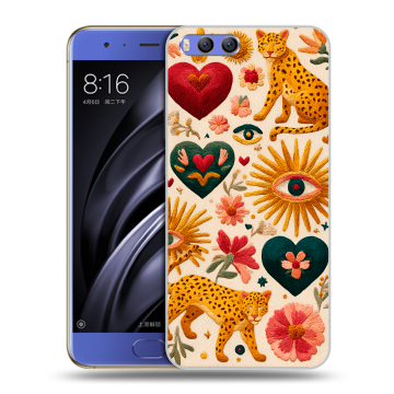 Силиконовый чехол на Xiaomi Mi6 с принтом Модный принт