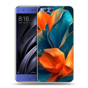 Силиконовый чехол на Xiaomi Mi6 с принтом Цветы