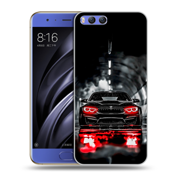 Силиконовый чехол на Xiaomi Mi6 с принтом BMW БМВ
