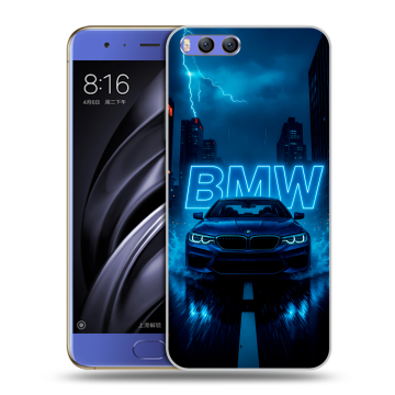 Силиконовый чехол на Xiaomi Mi6 с принтом BMW БМВ Силиконовый чехол на Xiaomi Mi6 с принтом BMW БМВ