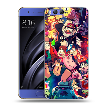 Силиконовый чехол на Xiaomi Mi6 с принтом Gravity Falls Гравити Фолз