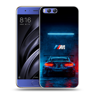 Силиконовый чехол на Xiaomi Mi6 с принтом BMW БМВ Силиконовый чехол на Xiaomi Mi6 с принтом BMW БМВ