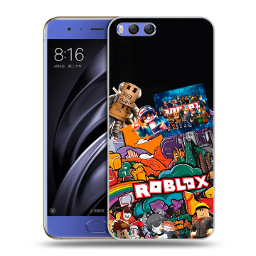 Силиконовый чехол на Xiaomi Mi6 с принтом Roblox Роблокс Силиконовый чехол на Xiaomi Mi6 с принтом Roblox Роблокс