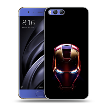 Силиконовый чехол на Xiaomi Mi6 с принтом IronMan Железный человек Силиконовый чехол на Xiaomi Mi6 с принтом IronMan Железный человек