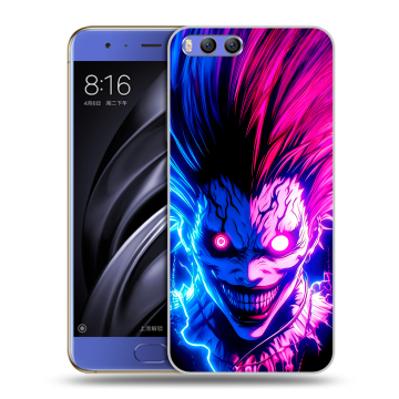 Силиконовый чехол на Xiaomi Mi6 с принтом Death note Тетрадь смерти