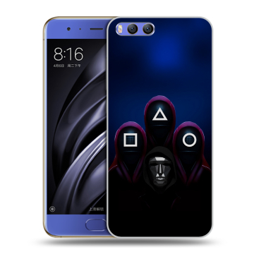 Силиконовый чехол на Xiaomi Mi6 с принтом Игра Кальмара