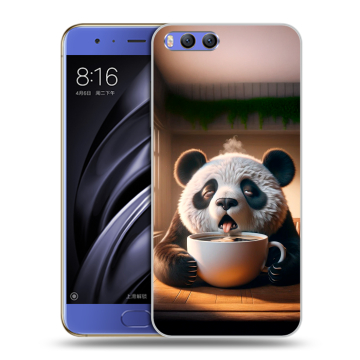 Силиконовый чехол на Xiaomi Mi6 с принтом смешная панда