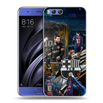 Силиконовый чехол на Xiaomi Mi6 с принтом Messi Barcelona Силиконовый чехол на Xiaomi Mi6 с принтом Messi Barcelona