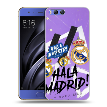Силиконовый чехол на Xiaomi Mi6 с принтом Real Madrid Реал Мадрид Силиконовый чехол на Xiaomi Mi6 с принтом Real Madrid Реал Мадрид