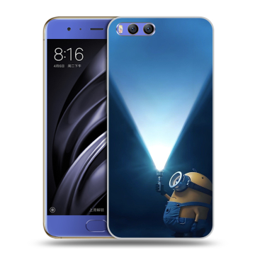 Силиконовый чехол на Xiaomi Mi6 с принтом Миньоны Силиконовый чехол на Xiaomi Mi6 с принтом Миньоны