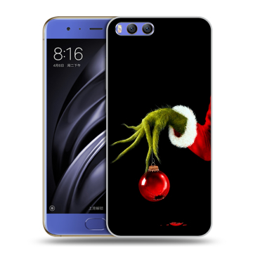 Силиконовый чехол на Xiaomi Mi6 с принтом Новый год Гринч