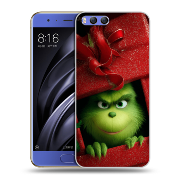 Силиконовый чехол на Xiaomi Mi6 с принтом Новый год