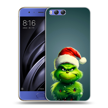 Силиконовый чехол на Xiaomi Mi6 с принтом Новый год