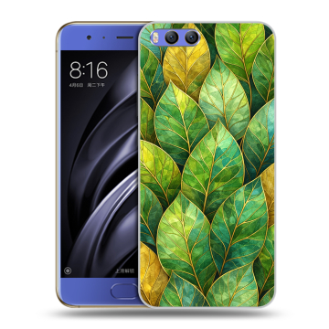 Силиконовый чехол на Xiaomi Mi6 с принтом женский