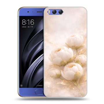 Силиконовый чехол на Xiaomi Mi6 с принтом женский