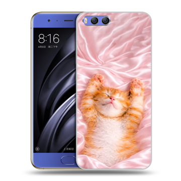 Силиконовый чехол на Xiaomi Mi6 с принтом женский