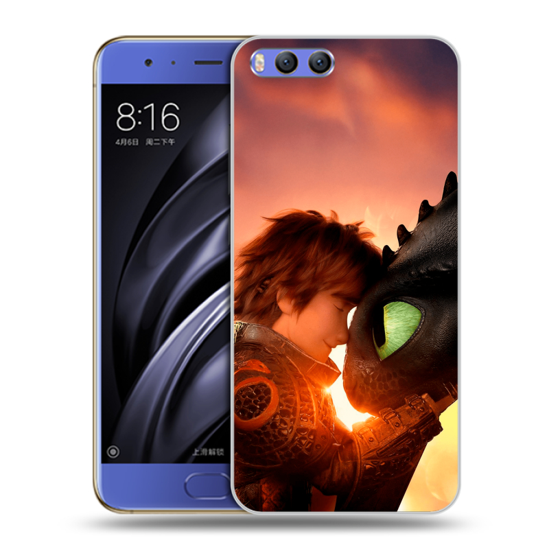 Силиконовый чехол на Xiaomi Mi6 с принтом Как приручить дракона Силиконовый чехол на Xiaomi Mi6 с принтом Как приручить дракона