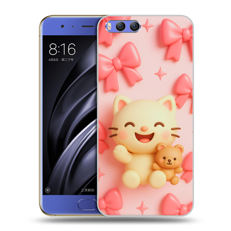 Силиконовый чехол на Xiaomi Mi6 с принтом для девочек Силиконовый чехол на Xiaomi Mi6 с принтом для девочек