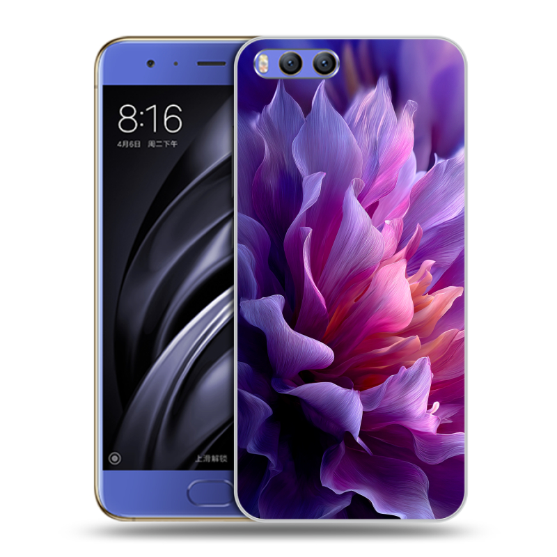 Пластиковый чехол на Xiaomi Mi6 с принтом женский цветы Пластиковый чехол на Xiaomi Mi6 с принтом женский цветы