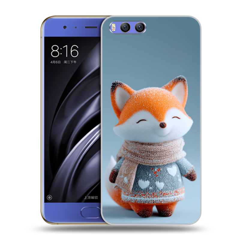 Силиконовый чехол на Xiaomi Mi6 с принтом Лиса Силиконовый чехол на Xiaomi Mi6 с принтом Лиса