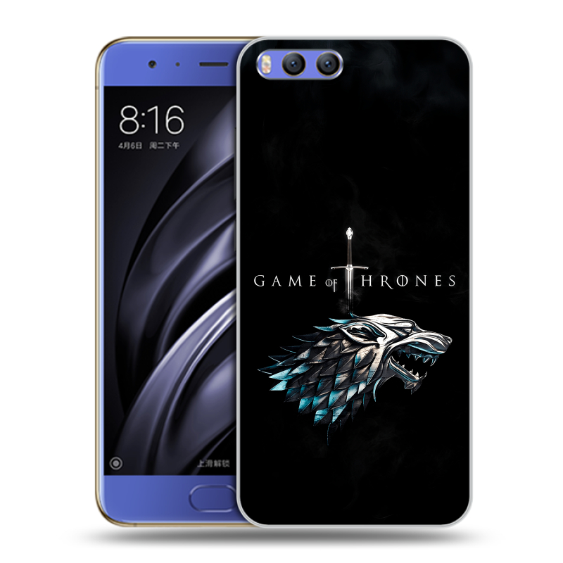 Пластиковый чехол на Xiaomi Mi6 с принтом Игра Престолов Game Thrones Пластиковый чехол на Xiaomi Mi6 с принтом Игра Престолов Game Thrones