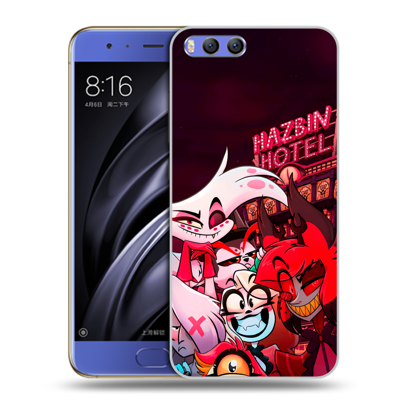 Пластиковый чехол на Xiaomi Mi6 с принтом Hazbin Hotel Отель Хазбин Пластиковый чехол на Xiaomi Mi6 с принтом Hazbin Hotel Отель Хазбин