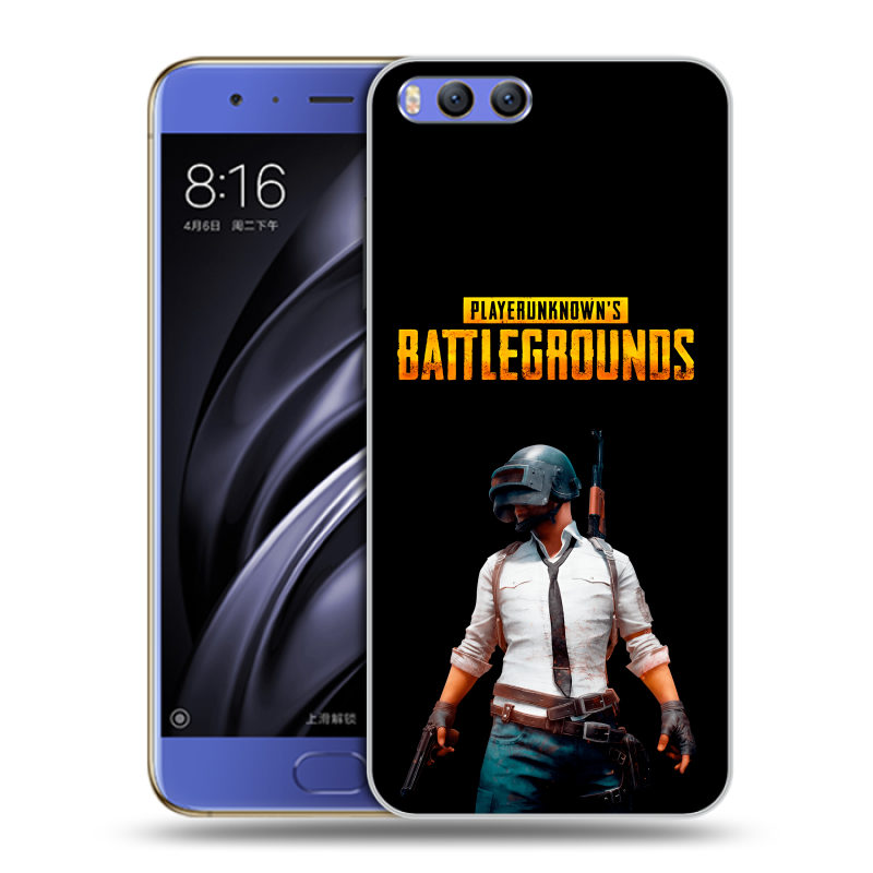 Пластиковый чехол на Xiaomi Mi6 с принтом PUGB ПАГБ Пластиковый чехол на Xiaomi Mi6 с принтом PUGB ПАГБ