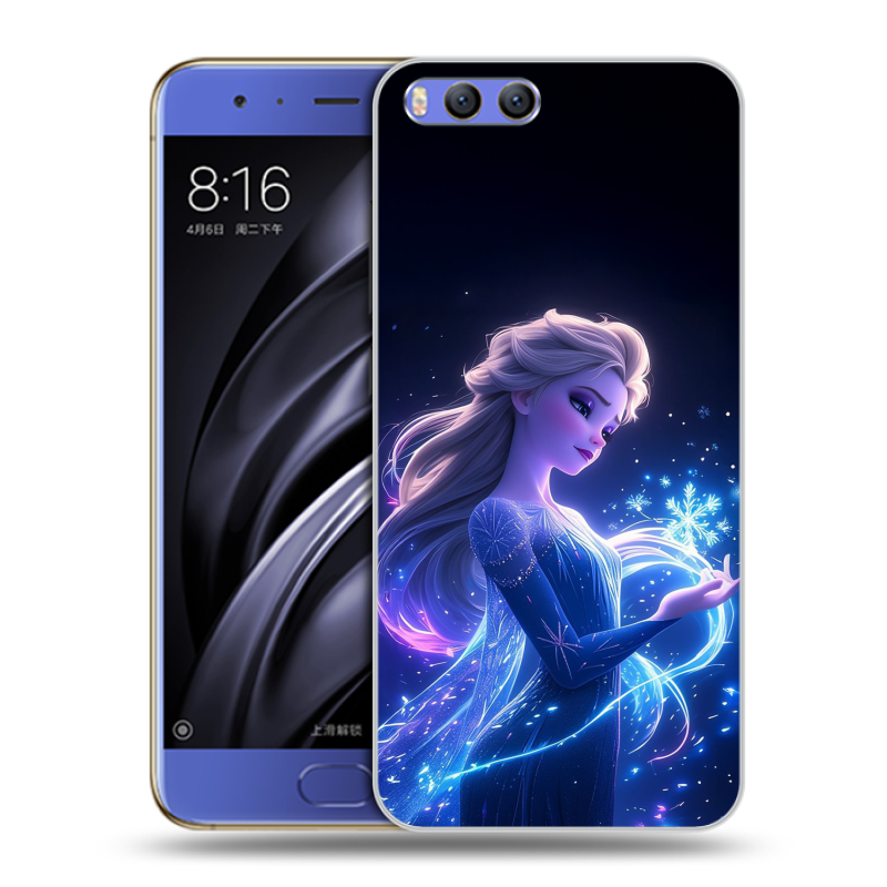 Силиконовый чехол на Xiaomi Mi6 с принтом Холодное сердце Frozen Силиконовый чехол на Xiaomi Mi6 с принтом Холодное сердце Frozen