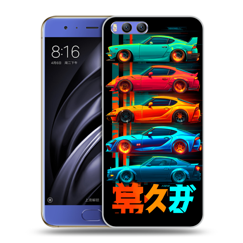 Силиконовый чехол на Xiaomi Mi6 с принтом машины тачки Силиконовый чехол на Xiaomi Mi6 с принтом машины тачки
