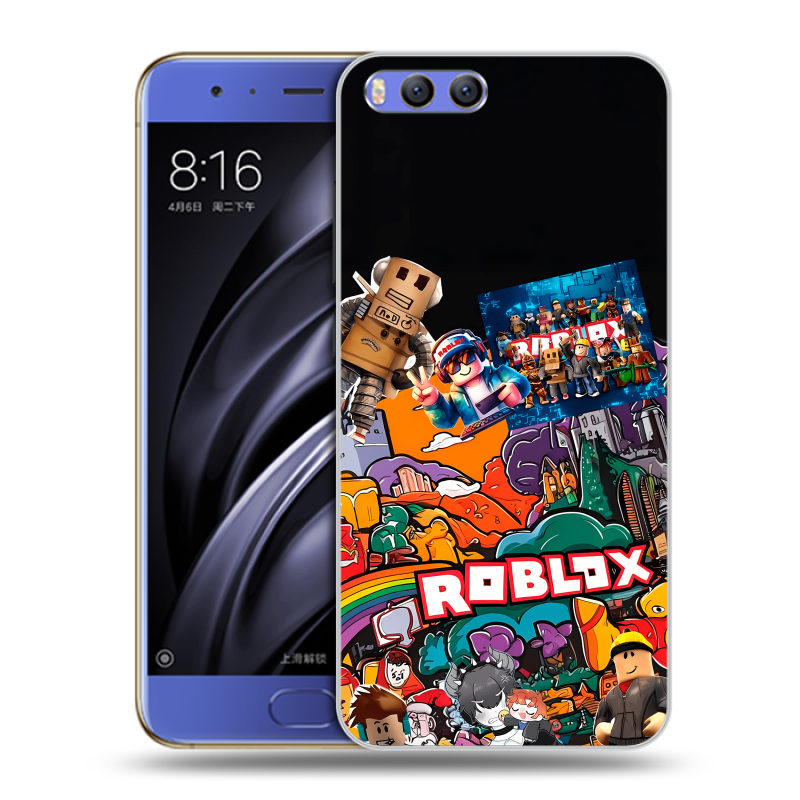 Пластиковый чехол на Xiaomi Mi6 с принтом Roblox Роблокс Пластиковый чехол на Xiaomi Mi6 с принтом Roblox Роблокс