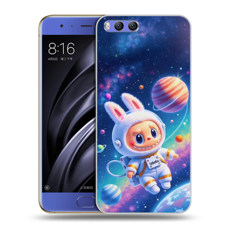 Пластиковый чехол на Xiaomi Mi6 с принтом Labubu Лабубу Пластиковый чехол на Xiaomi Mi6 с принтом Labubu Лабубу