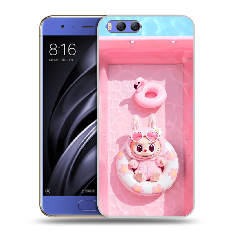 Силиконовый чехол на Xiaomi Mi6 с принтом Labubu Лабубу Силиконовый чехол на Xiaomi Mi6 с принтом Labubu Лабубу