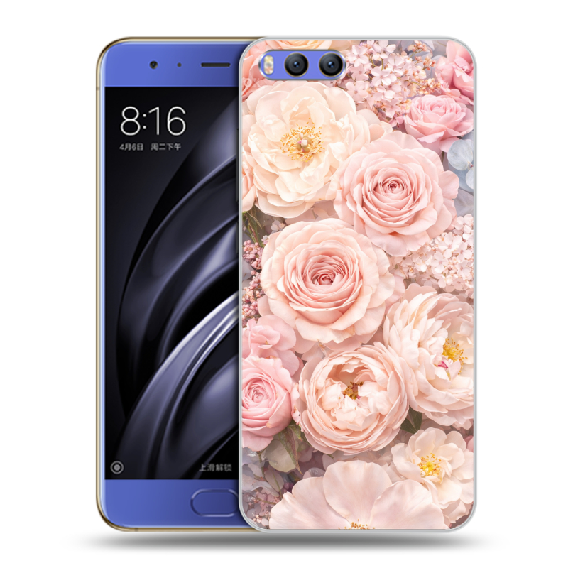 Силиконовый чехол на Xiaomi Mi6 с принтом женский Силиконовый чехол на Xiaomi Mi6 с принтом женский
