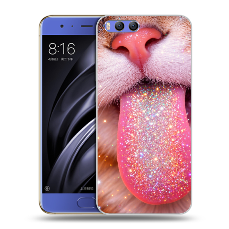 Пластиковый чехол на Xiaomi Mi6 с принтом для девочек Пластиковый чехол на Xiaomi Mi6 с принтом для девочек