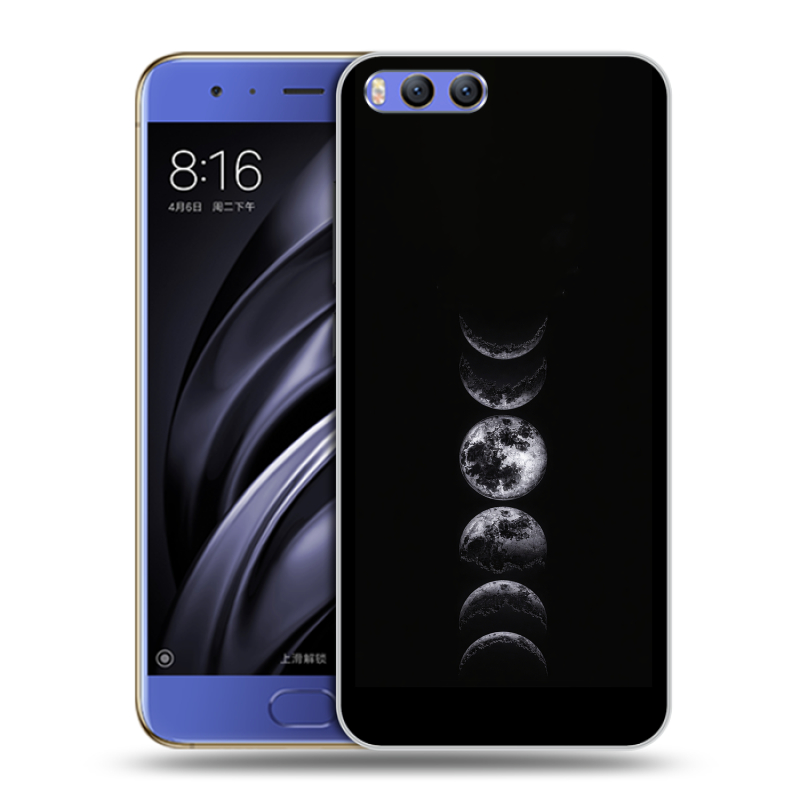 Силиконовый чехол на Xiaomi Mi6 с принтом женский Силиконовый чехол на Xiaomi Mi6 с принтом женский