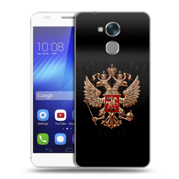 Пластиковый чехол на Huawei Honor 6C с принтом Герб России Пластиковый чехол на Huawei Honor 6C с принтом Герб России