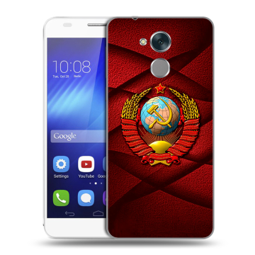 Пластиковый чехол на Huawei Honor 6C с принтом Герб СССР Пластиковый чехол на Huawei Honor 6C с принтом Герб СССР