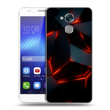Пластиковый чехол на Huawei Honor 6C с принтом Яркие абстракции Пластиковый чехол на Huawei Honor 6C с принтом Яркие абстракции