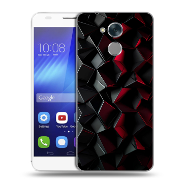 Пластиковый чехол на Huawei Honor 6C с принтом Абстракция