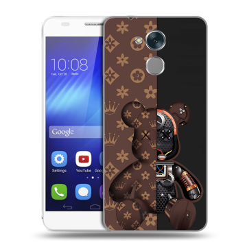 Пластиковый чехол на Huawei Honor 6C с принтом Луи робот