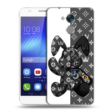 Пластиковый чехол на Huawei Honor 6C с принтом Луи робот