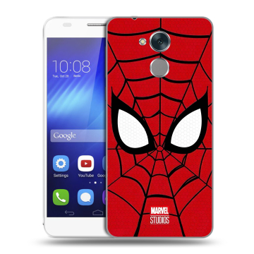 Пластиковый чехол на Huawei Honor 6C с принтом человек паук spiderman