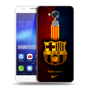 Пластиковый чехол на Huawei Honor 6C с принтом Барселона Barcelona