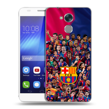 Пластиковый чехол на Huawei Honor 6C с принтом Барселона Barcelona