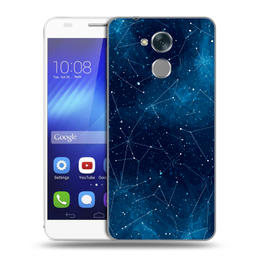 Пластиковый чехол на Huawei Honor 6C с принтом Космос звезды